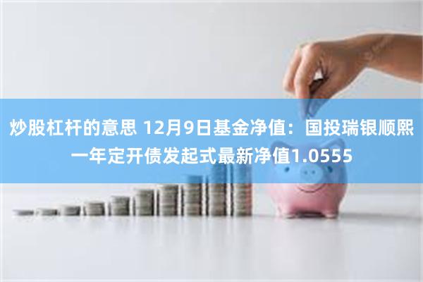 炒股杠杆的意思 12月9日基金净值：国投瑞银顺熙一年定开债发起式最新净值1.0555